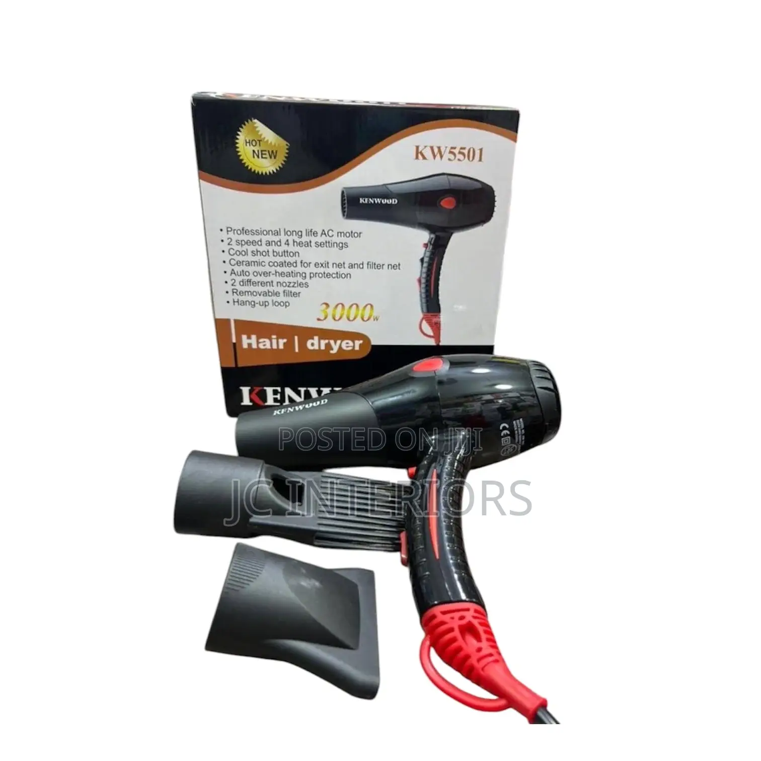 Kenwood Hair Dryer at 100,000 Ugx