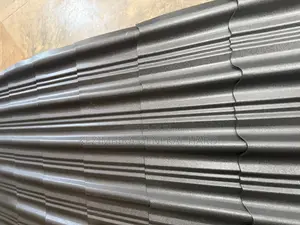 Supertile Iron Sheets G.28 Black Mat Roofings
