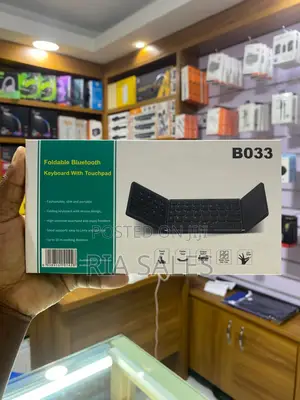 B033 Foldable Bluetooth Keyboard With Touchpad