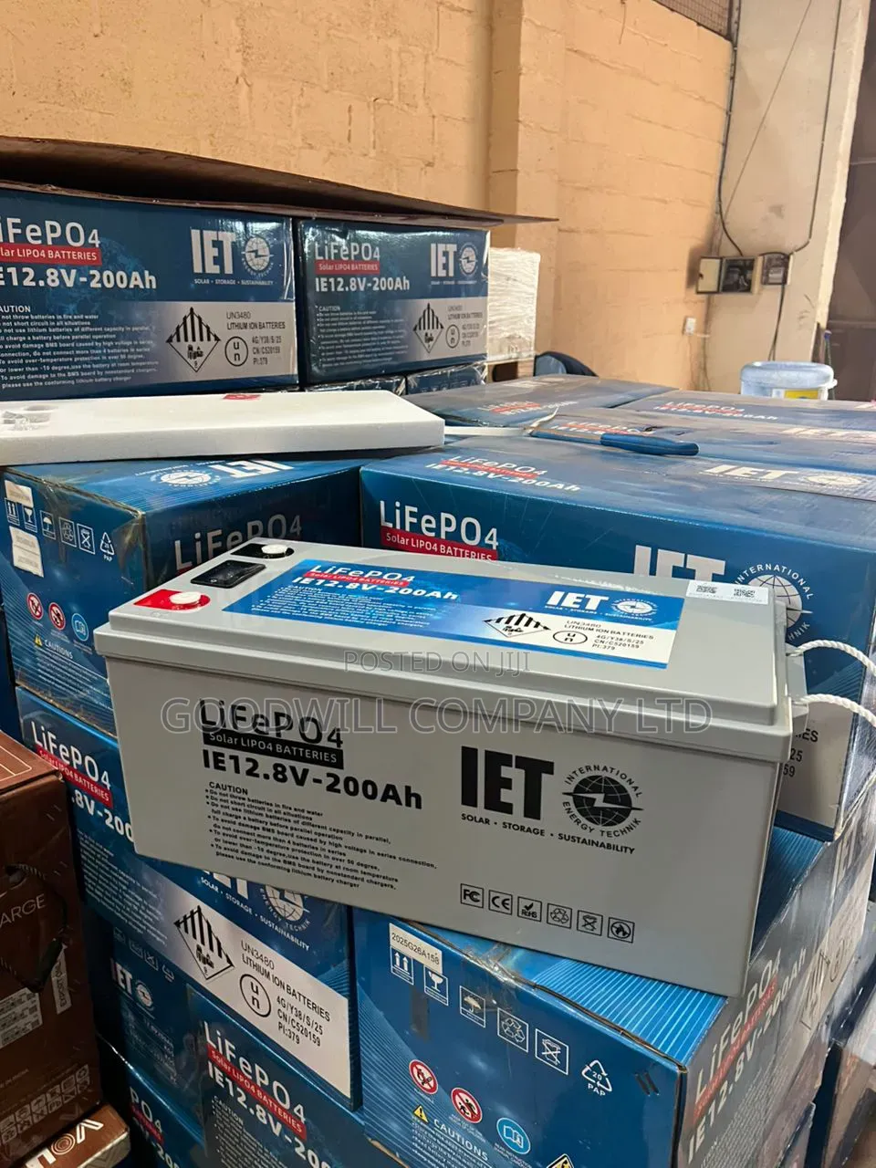 200ah 12.8v Iet Lithium Battery