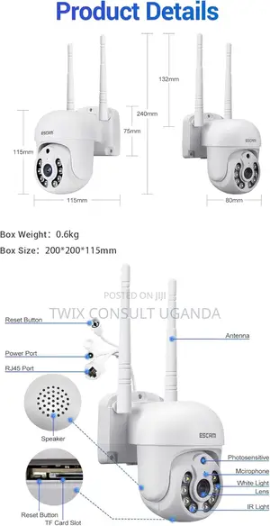 Escam Wireless Ip Camera Wnk710