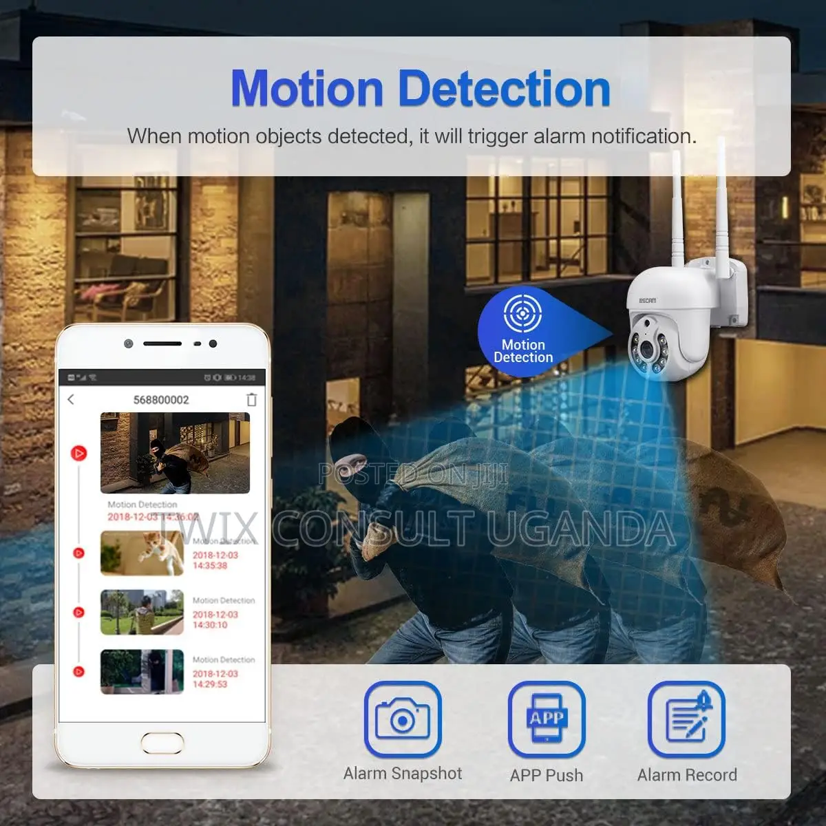 Escam Wireless Ip Camera Wnk710