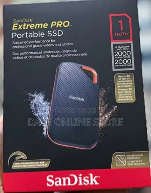 Sandisk Extreme Pro Portable SSD 2000 MBPS