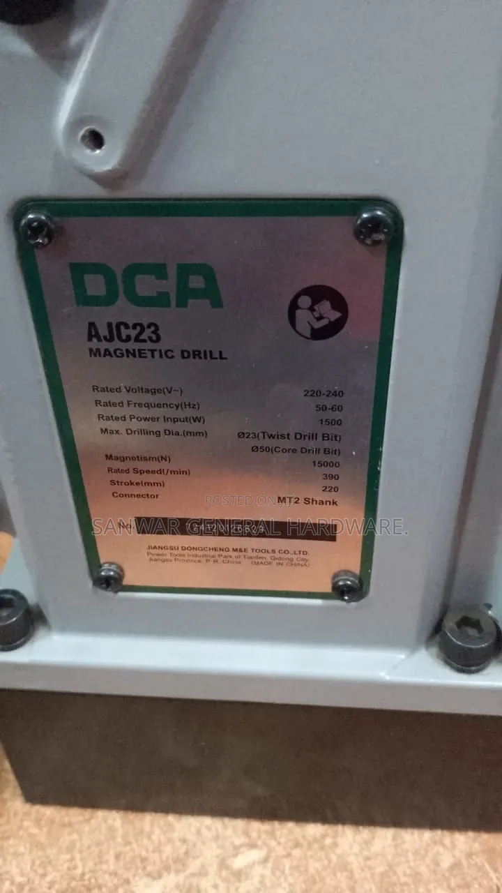 Magnetic Drill Ajc23 (Big Size With 16mm Chuck)