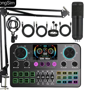Sx03 Live Streaming Mixer Sound Card Kit