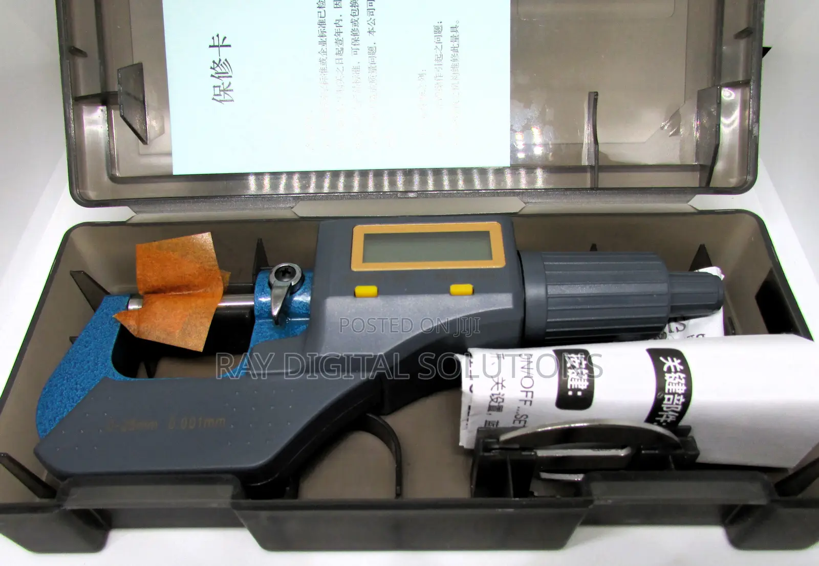 Digital Micrometer Screw Gauge External Diameter Micrometer 0-25mm