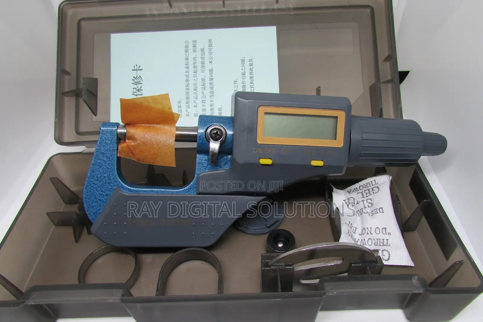 Digital Micrometer Screw Gauge External Diameter Micrometer 0-25mm