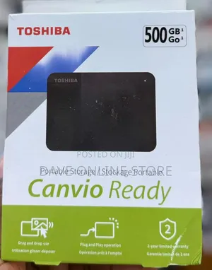 Toshiba 500gb -External Hard Disk