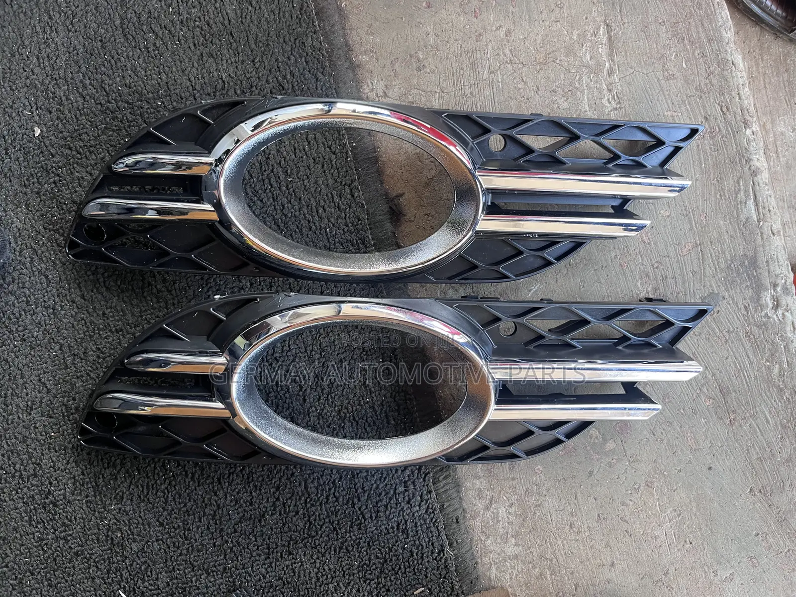 E Class Fog Light Covers/Bumper Covers for W211