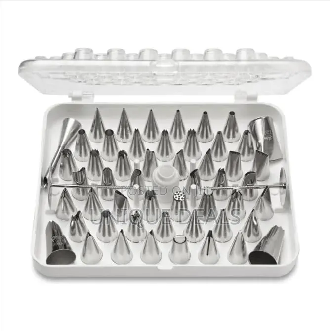 55 Pc Stainless Steel Nozzles Set