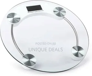 Transparent Tempered Glass Bathroom Scale