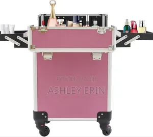 Portable Traveling Makeup Trolley Case