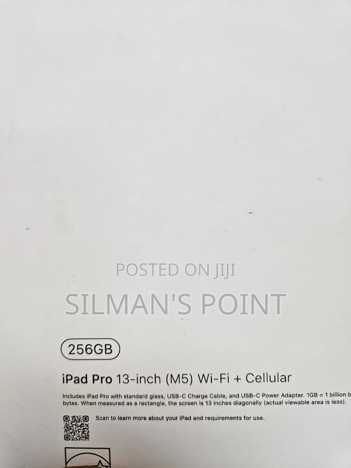 New Apple iPad Pro 13 (2025) 256 GB Black