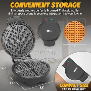 Waffle Maker Machine Heart Shape