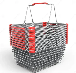 Metalic Shopping Buskets