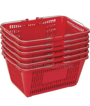Stackable Plastic Shopping Buskets