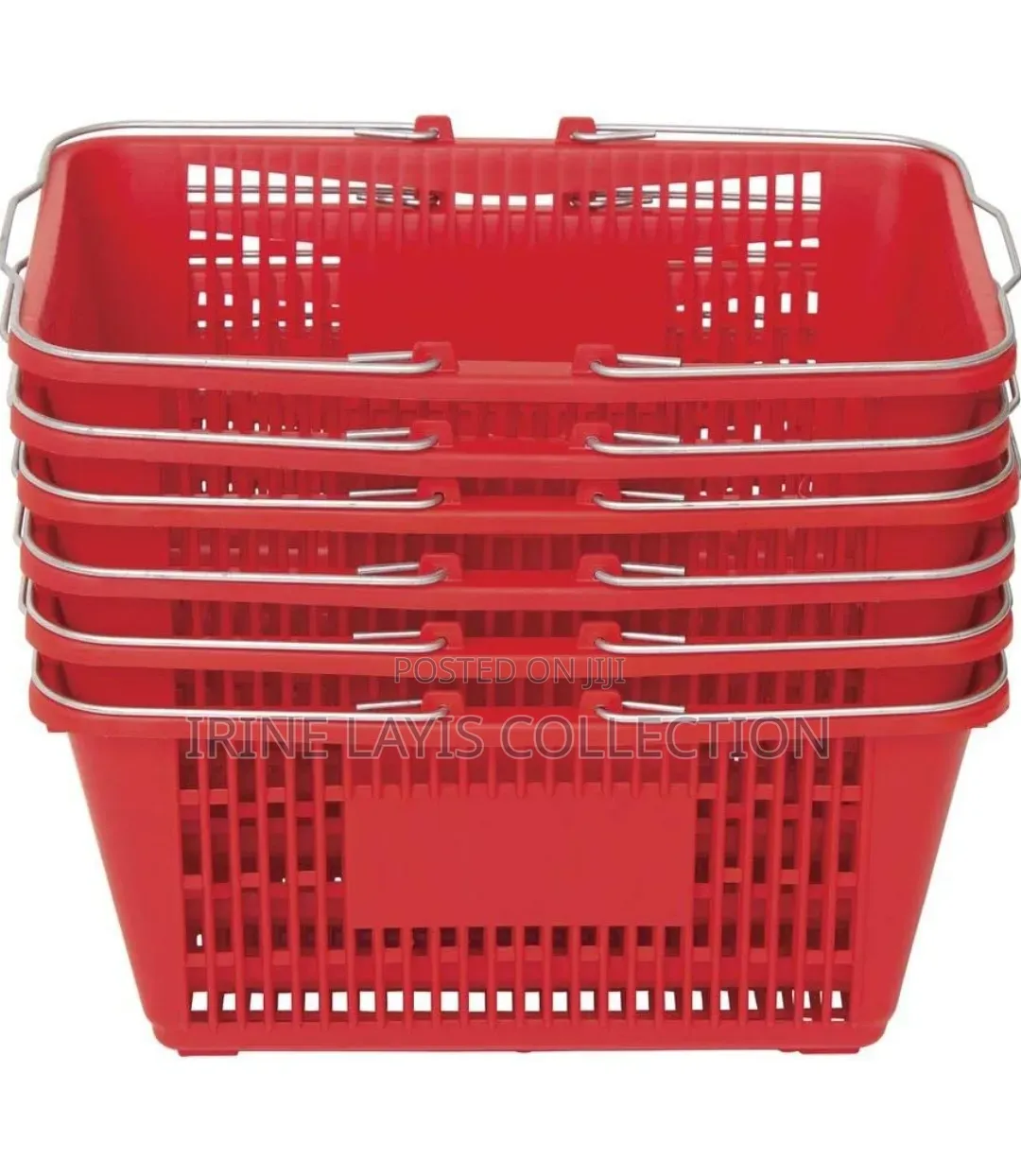 Stackable Plastic Shopping Buskets