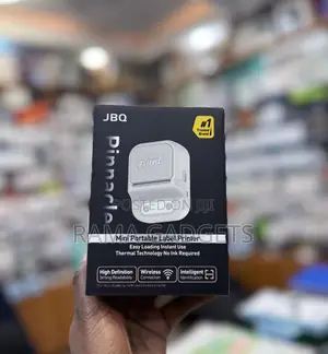 JBQ Pinnacle Mini Portable Label Printer