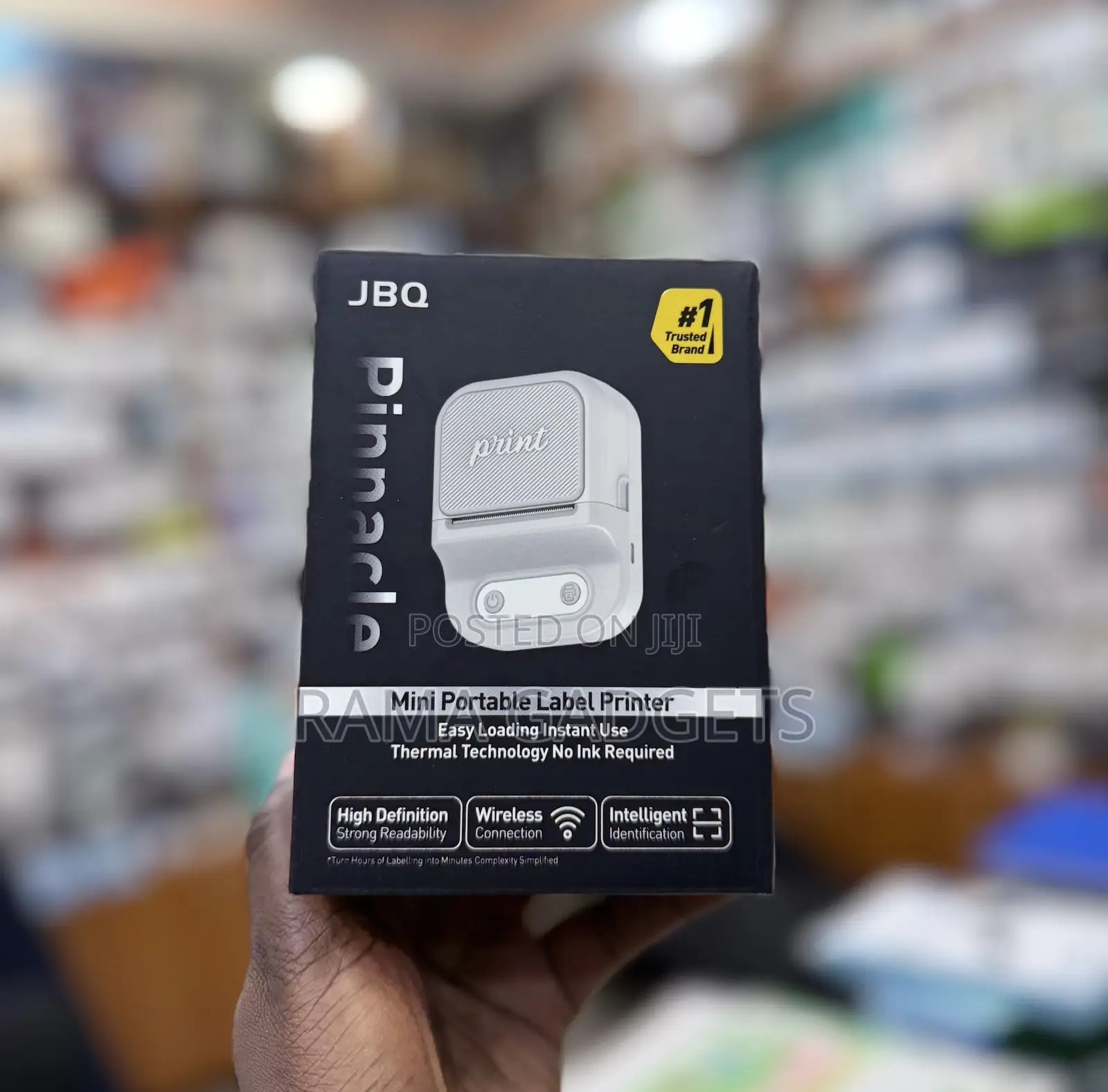 JBQ Pinnacle Mini Portable Label Printer
