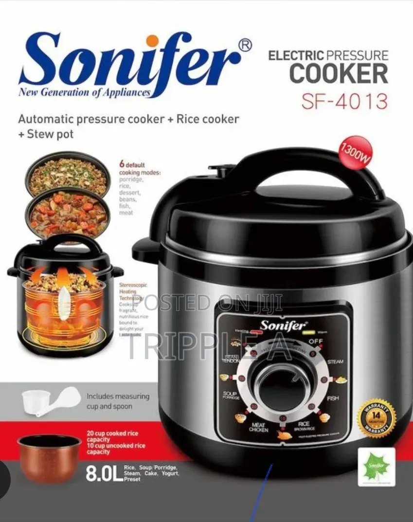 Sf-4013 Sonifer Electric Pressure Cooker