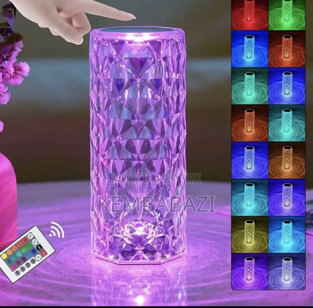 Crystal Table Lamp,