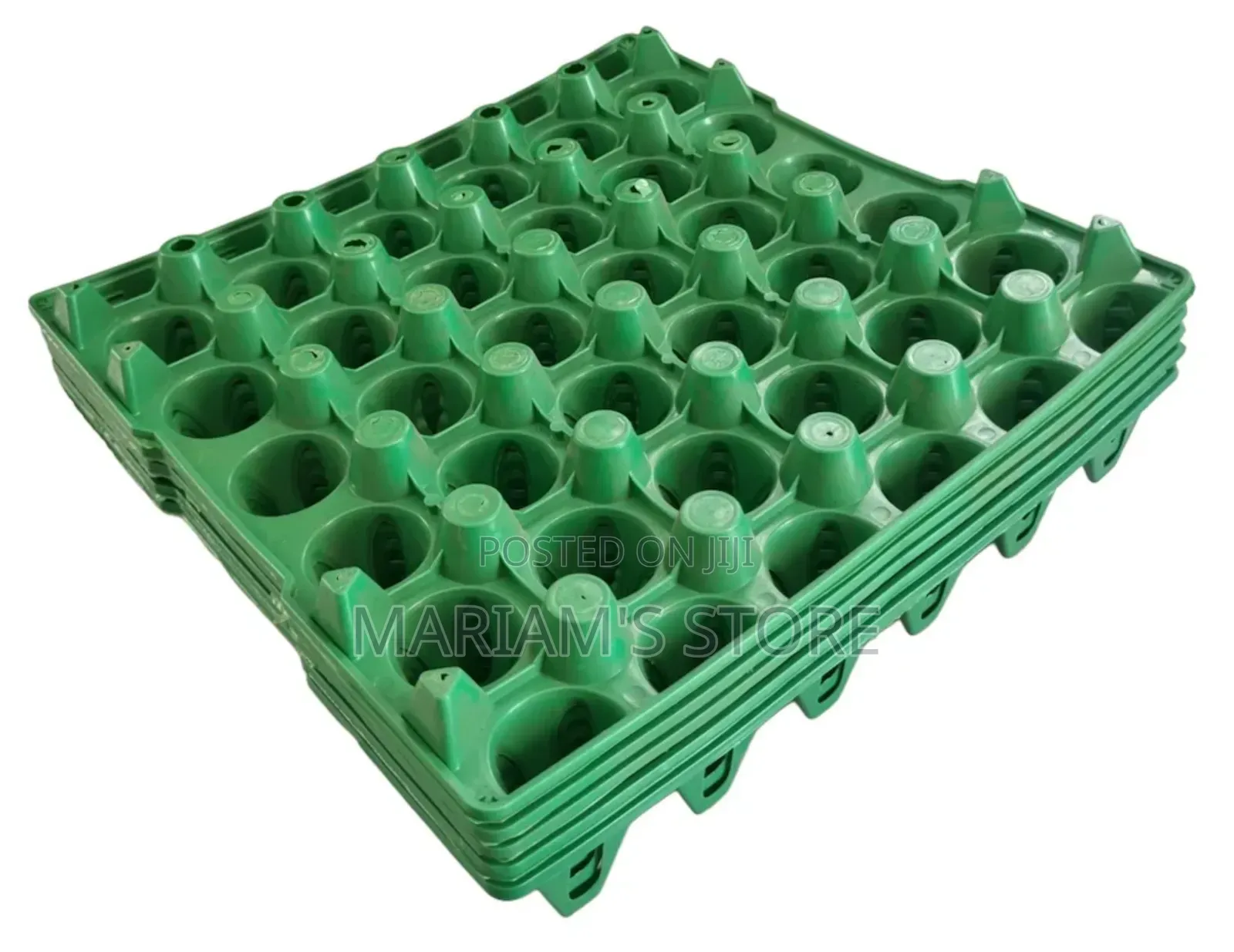 Plastic Egg Trays Designed For Storing And Transporting Eggs.