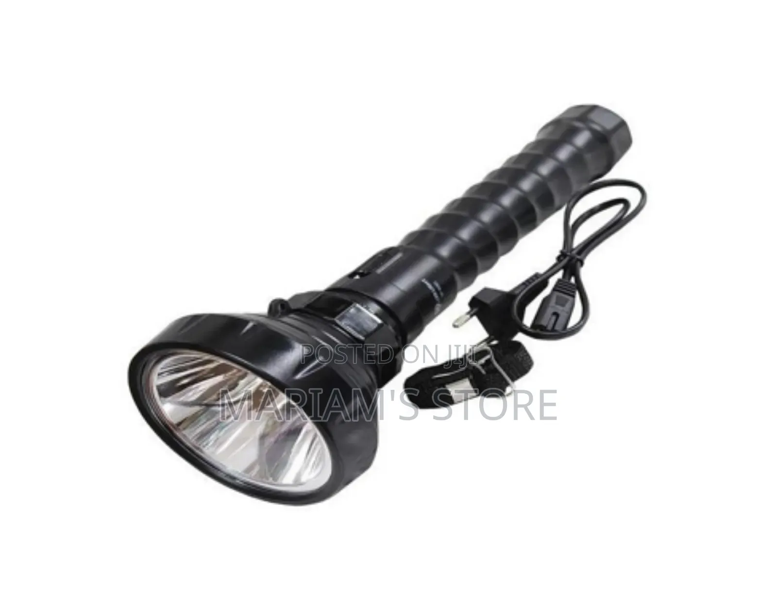 Portable, Rechargeable Led Flashlight Torch, Ideal For Home, Outdoor,
