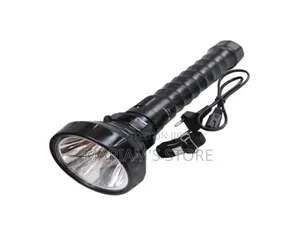 Portable, Rechargeable Led Flashlight Torch, Ideal For Home, Outdoor,