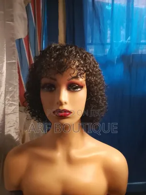 Human Water Curly Wig