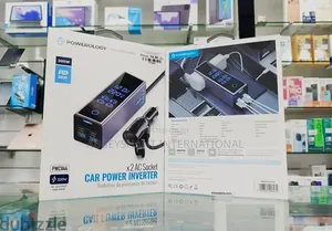 Powerology 2ac Socket Car Power Inverter.