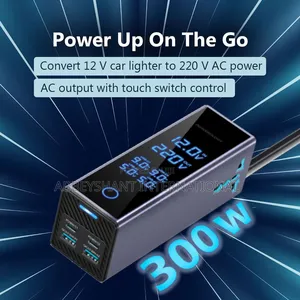 Powerology 2ac Socket Car Power Inverter.
