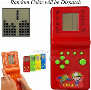 Handheld Brick Game Console for Kids