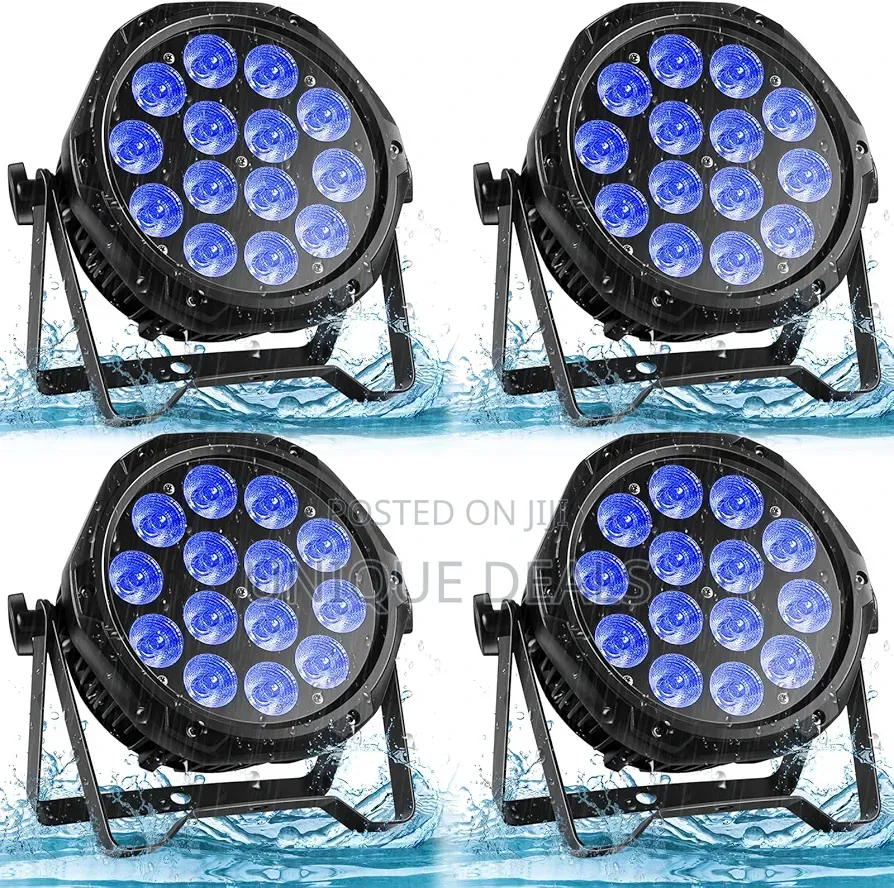 Par Lights, Outdoor Waterproof Par Can Light, RGBW