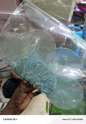 Bridal Blue Balle Fans