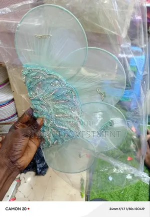 Bridal Blue Balle Fans