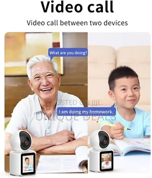 Indoor Security Camera 1080p Full Hd Wifi Video Calling Pt Camera