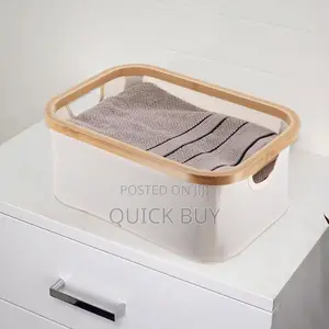 Modern Foldable Rectangular Storage Basket