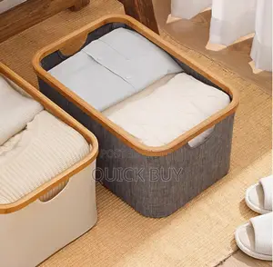 Modern Foldable Rectangular Storage Basket