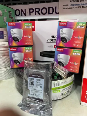 4 Channel Anker Solix Dahua Night Vision CCTV Camera Full Kit