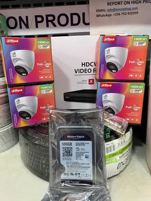 4 Channel Sungrow Dahua Night Vision CCTV Camera Full Kit
