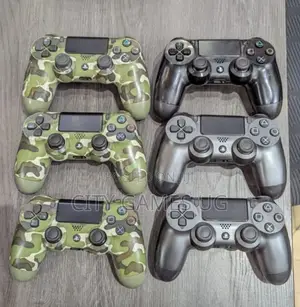 Sony Playstation 4 Wireless Controller Black and Camo/Green Camouflage