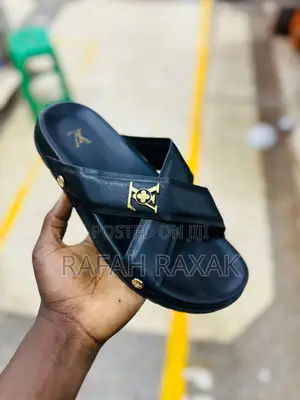 Original Luxury Louis Vuitton Crossover Leather Sandals