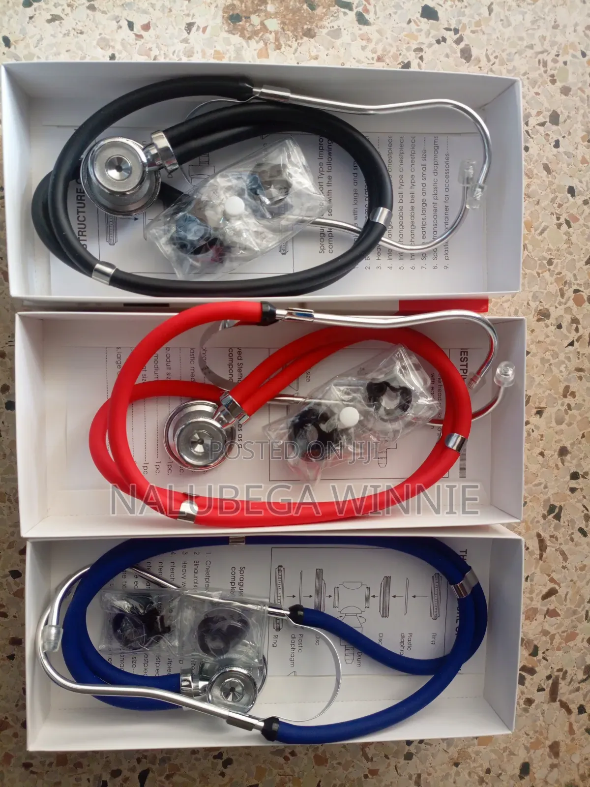 Double Tube Stethoscope