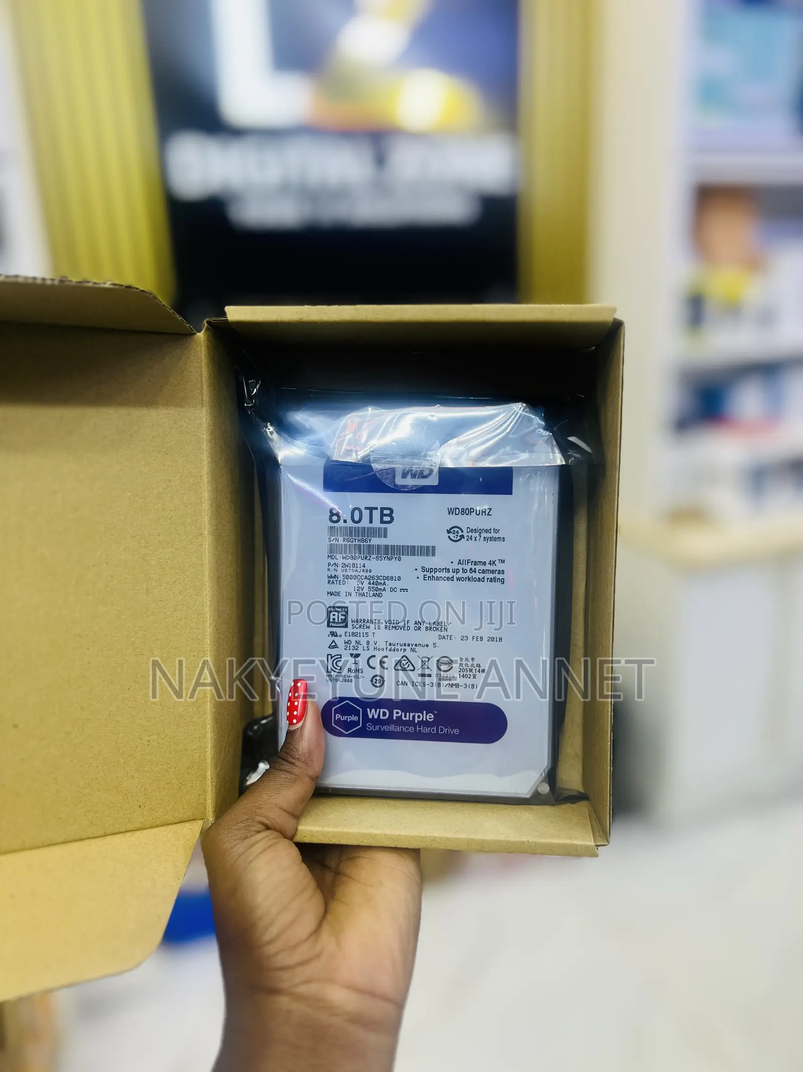 Wd Purple Surveillance Hard Drive