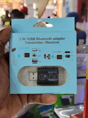 2-in-1 Usb Bluetooth 5.0 Transmitter and Receiver.