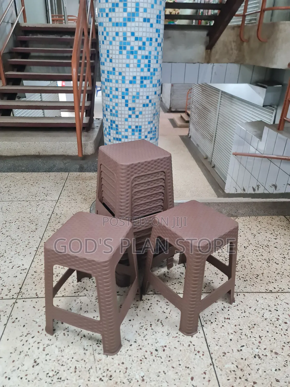 Stackable Plastic Stools Stackable Plastic Stools 1pc