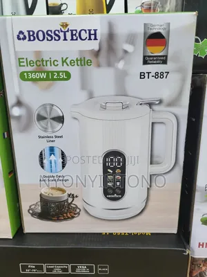Bosstech 2.5 Liters Automatic Cordless Electric Smart Kettle