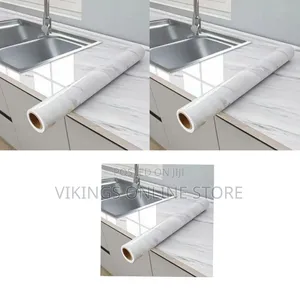 Self-Adhesive Marble-Patterned Contact Paper