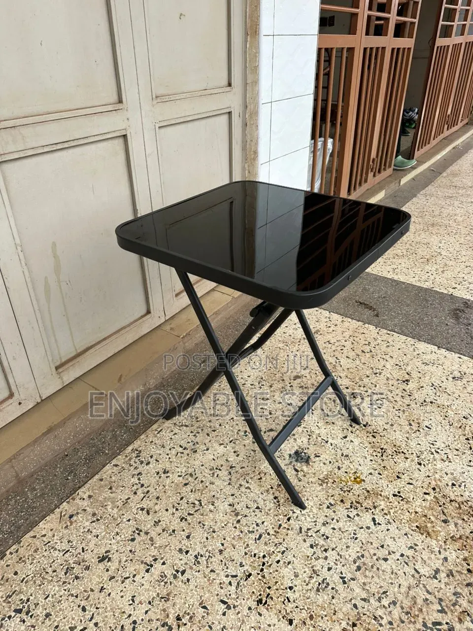 Center Glass Table Glass Table for Baclony,Dining