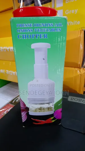 Manual Hand-Press Vegetable Chopper